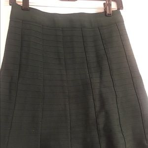 Dark green bandage skirt